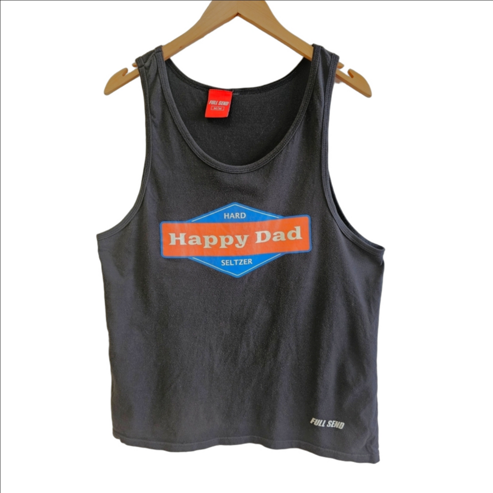 Full Send Hard Seltzer Happy Dad Tank